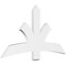 Ekena Millwork Davenport Architectural Grade PVC Gable Bracket, 60"W x 32 1/2"H x 2"D x 6"F, 13/12 Pitch GBP060X33X0206DAV00 - alternate 1